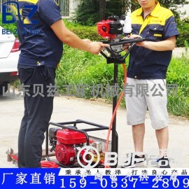 贝兹单人双人轻便背包钻机 峡谷裂缝二次勘探钻机 地矿勘探设备