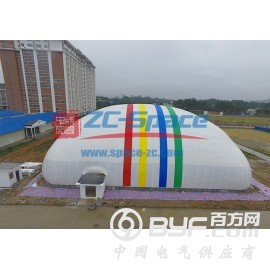 气膜结构建筑，室外充气膜结构，咨询中成空间