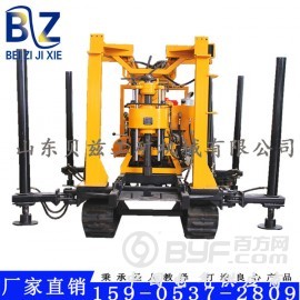 200米液压钻机 轮式履带式取样钻机 液压升降钻塔的钻机