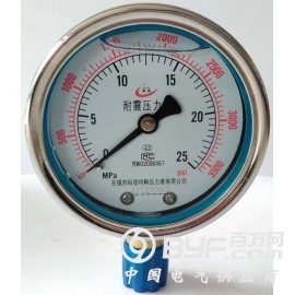 抗震压力表YTN-50/60/75/100/150