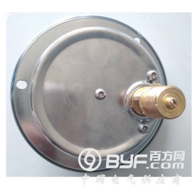 带边盘装耐震真空压力表图2