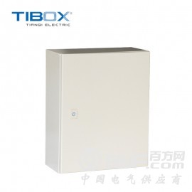 TIBOX防水防尘防腐蚀配电挂墙式冷轧钢板基业箱IP65图2