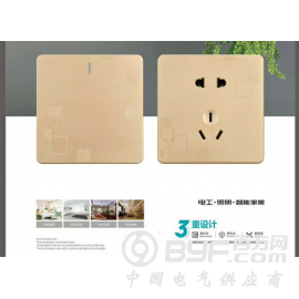 墙壁开关,墙壁开关插座,温州三甲墙壁开关厂图2