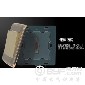 墙壁开关，墙壁开关插座，不锈钢拉丝开关插座，温州墙壁开关厂图2