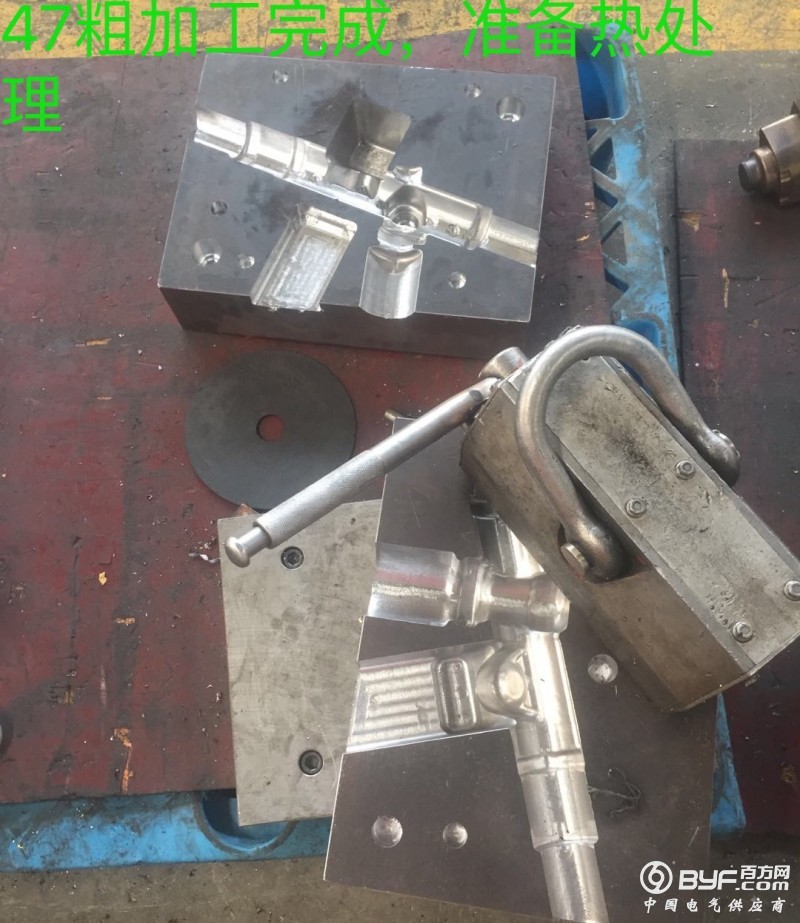 CNC machining finished, heat treatment preparation 7