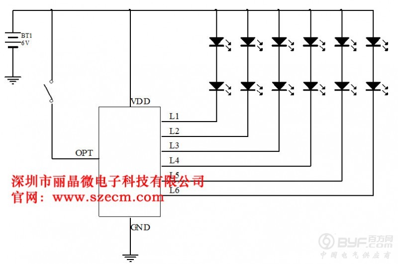 流水灯IC
