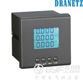 DRANETZ 智能数显三相电流表（LCD）