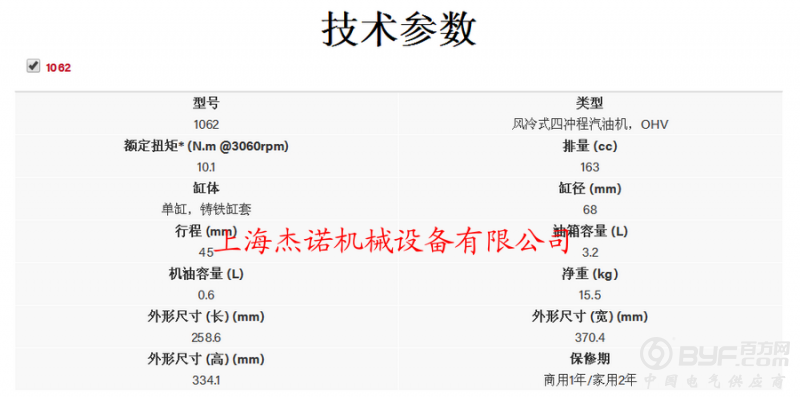 BS5HP参数