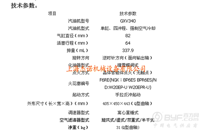 GXV340参数