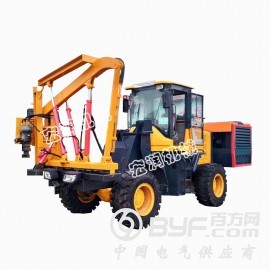 940护栏打拔钻一体机 920护栏打桩机 护栏钻孔机厂家供应