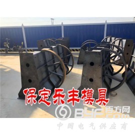 预制隔离墩模具生产技术 预制隔离墩模具案例