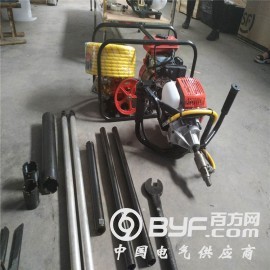 畅销HR-20B型单人背包取样钻机  小型背包式勘探钻机