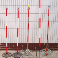 电力安全围栏网支架不锈钢伞式可收缩安全警示带立柱站杆低价促销