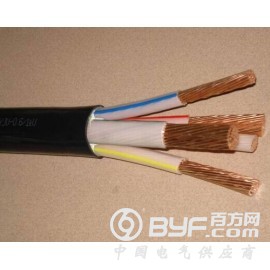 铜芯电力电缆/YJV电缆线/10平方铜芯电缆