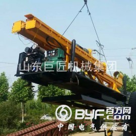 巨匠集团步履式打桩机 速度快稳定性好打桩深度可达16米