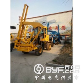 公路护栏打桩机 装载式护栏打桩机 马路护栏打桩机厂家