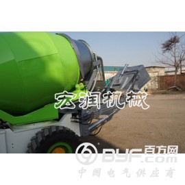铰接式1.6方自上料搅拌车  移动式混凝土搅拌车