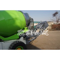 铰接式1.6方自上料搅拌车  移动式混凝土搅拌车