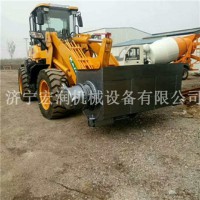 搅拌车  混凝土搅拌车全新报价限时优惠   铲车式铲斗搅拌车