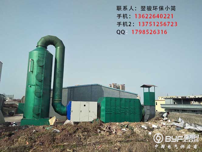 环保uv光解净化器定制东莞环保设备厂家翌骏环保