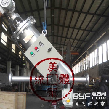 不锈钢电动Y型刷式过滤器