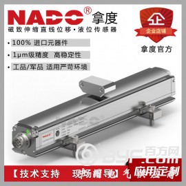 拿度NADO高端高精度外置磁致伸缩直线位移传感器计油缸磁悬浮