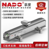 拿度NADO高端高精度外置磁致伸缩直线位移传感器计油缸磁悬浮