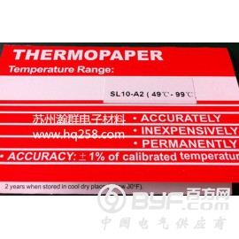 THERMOPAPER測(cè)溫紙示溫片10-A2/49-99度