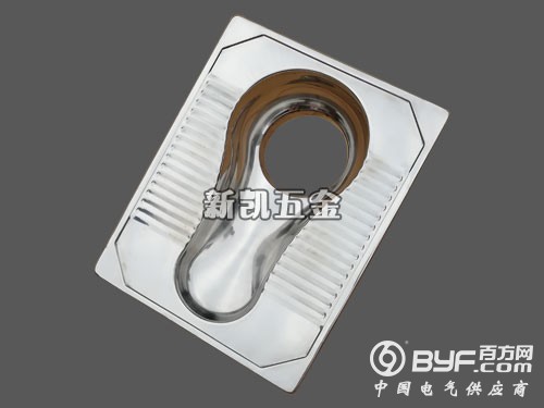 新凯不锈钢一体蹲便器