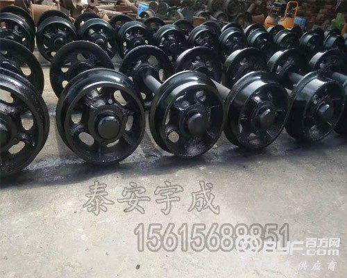 矿车轮对6
