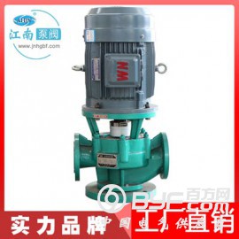 江南50GBF-50衬四氟管道泵单级排污防腐水泵