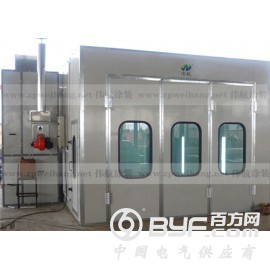 环保型汽车烤漆房高温烤漆房汽车喷烤房移动伸缩房伟航专业制造