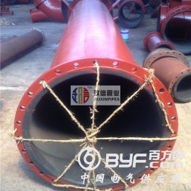 钢衬预硫化橡胶管道/计量单位/技术特点/产品结构