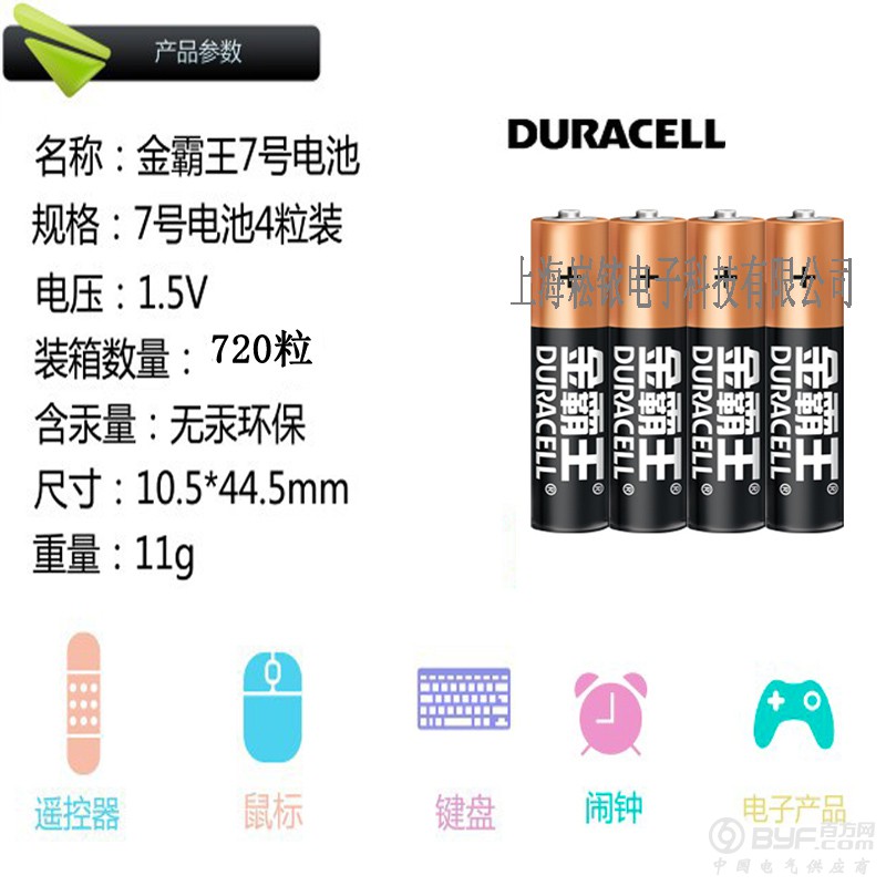 金霸王详情页