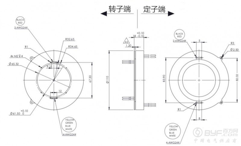 BTP盘式滑环