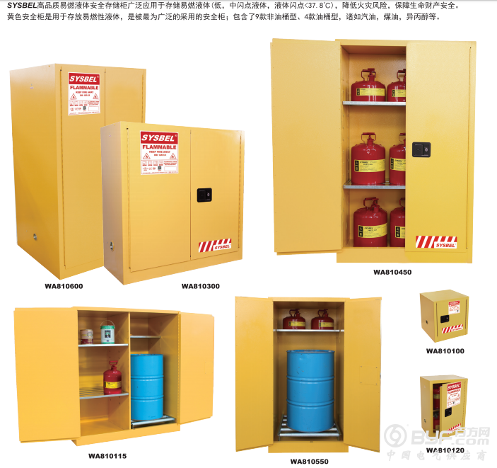 安全柜各型号