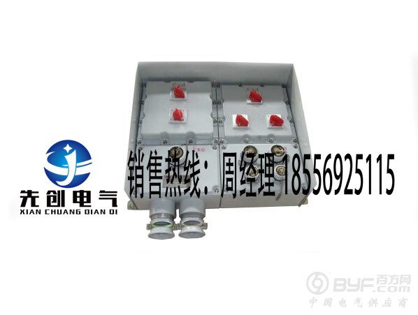 防雨式防爆检修电源插座箱