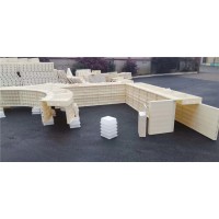 公路铁路水沟塑料模板高强度现浇塑料模板建筑拱型架梁塑料模板