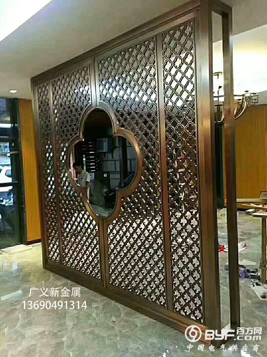 客厅屏风不锈钢玄关生产厂家