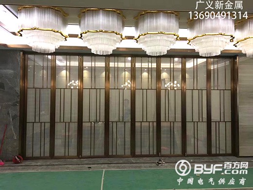 不锈钢屏风镜面玄关定制厂家