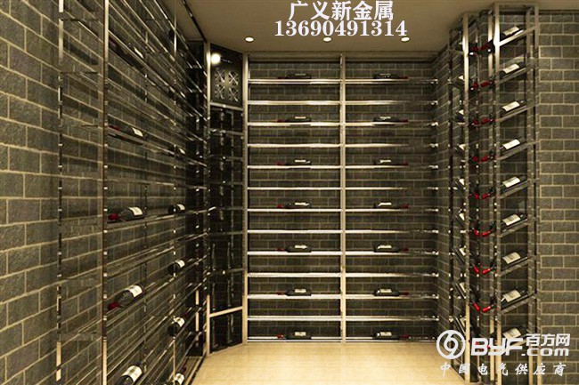酒窖定制不锈钢酒柜酒架厂家