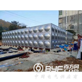 湛江不锈钢水箱厂家直销 焊接保温水箱价格 不锈钢方形消防水箱