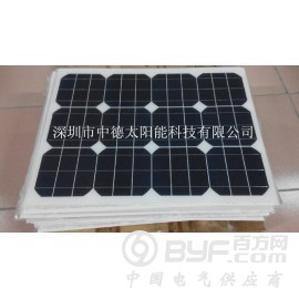 40瓦太阳能电池板，太阳能监控充电板