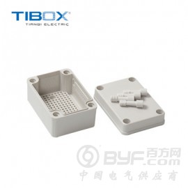 TIBOX天齐户外防水螺栓型塑料接线盒 小型塑料盒