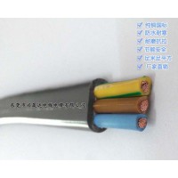 电动门扁电缆 龙门吊扁电缆 TVVB3*0.75mm2扁电缆