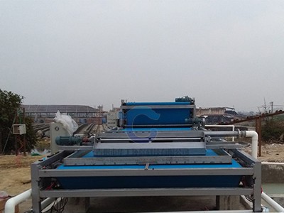 洗沙淤泥脱水机报价 履带式污泥压滤机生产厂家图2