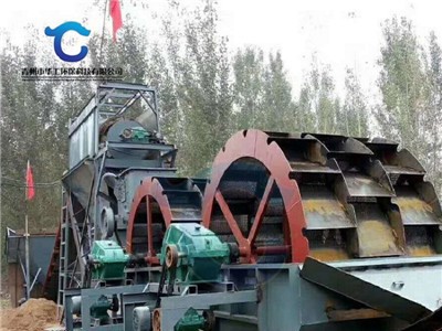 砂场石场水洗轮洗选设备定制 各型号山沙石粉洗沙设备直销图2