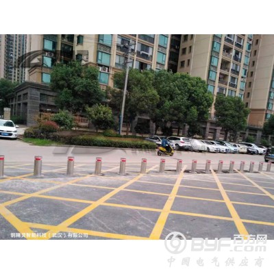 湖北厂家直销反光柱 路桩反光柱 湖北路桩厂 小区停车升降桩图3