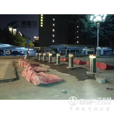 湖北升降路桩价格 湖北电动升降路桩 遥控升降路桩 路桩图片图2