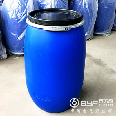 125L法兰塑料桶125升抱箍桶